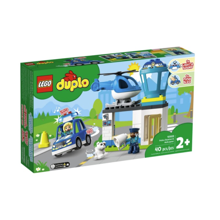移动端：LEGO 乐高 Duplo得宝系列 10959 警察局与警用直升机 299元