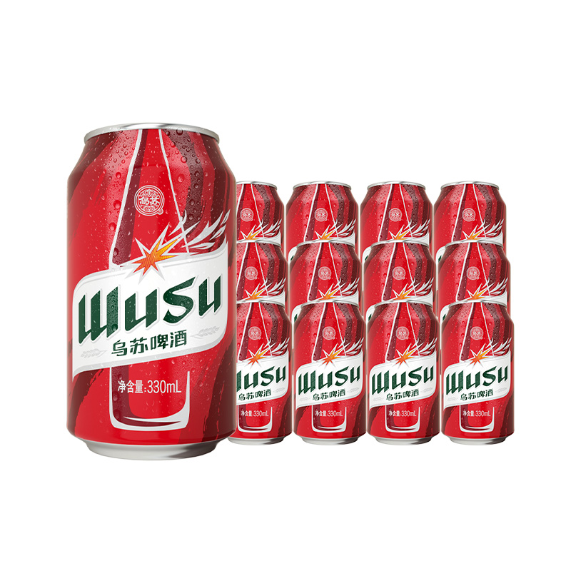 移动端：乌苏啤酒 大红乌苏 啤酒 330ml*12听 33.51元（需用券）