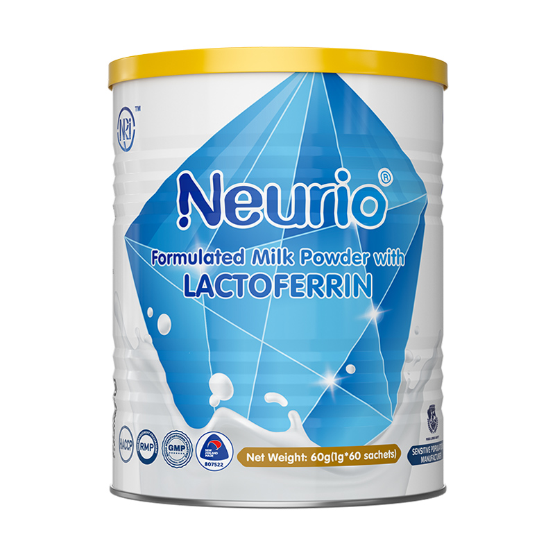 88VIP：neurio 紐瑞優 纽瑞优新西兰进口乳铁蛋白调制乳粉蓝钻1g*60袋宝宝营养