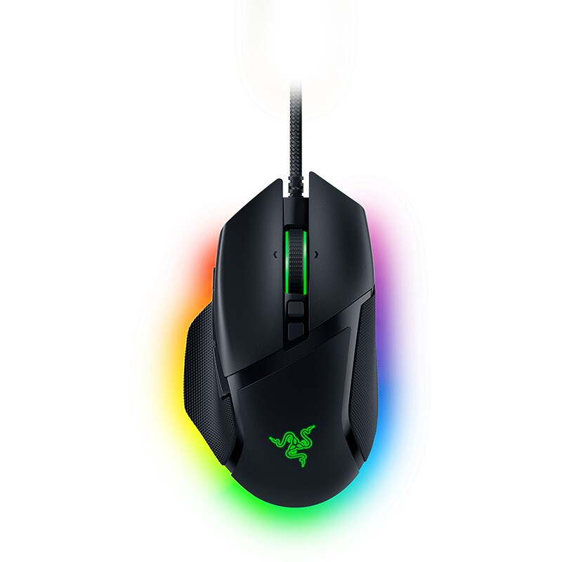 RAZER 雷蛇 巴塞利斯蛇 V3 有线鼠标 26000DPI RGB 黑色 299元