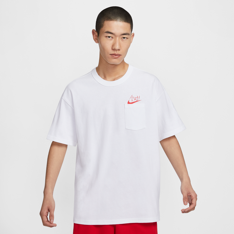 NIKE 耐克 官方男子口袋T恤夏季新款满分考试全对宽松纯棉HF6594 209元