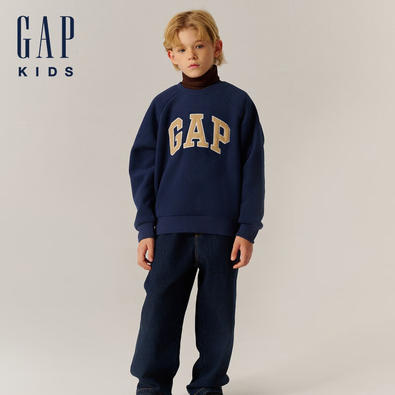 Gap 儿童仿羊羔毛 卫衣 三色任选1件 58.46元