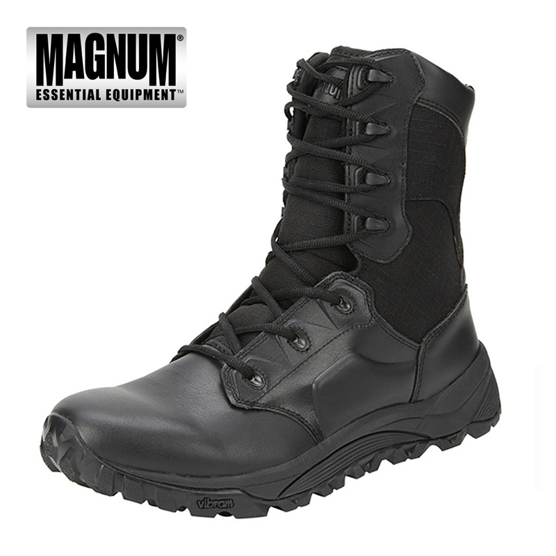 Magnum 马格南 英国马格南MAGNUM 马赫2 8.0黑色高帮战术靴MACH作战训练靴子 1023元