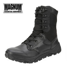 Magnum 马格南 英国马格南MAGNUM 马赫2 8.0黑色高帮战术靴MACH作战训练靴子 1023
