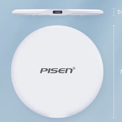 再降价：品胜（PISEN）苹果无线充电器轻薄桌面无线充 15W大功率 34.78元