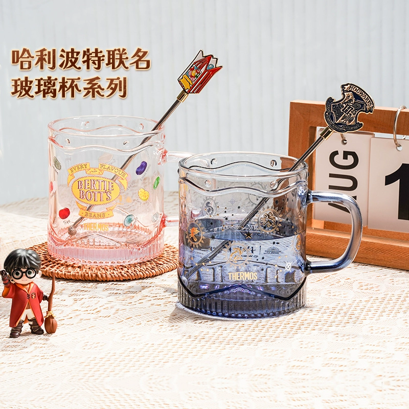 THERMOS 膳魔师 X 哈利波特联名款 直身玻璃杯/吸管玻璃杯/把手玻璃杯 ￥59
