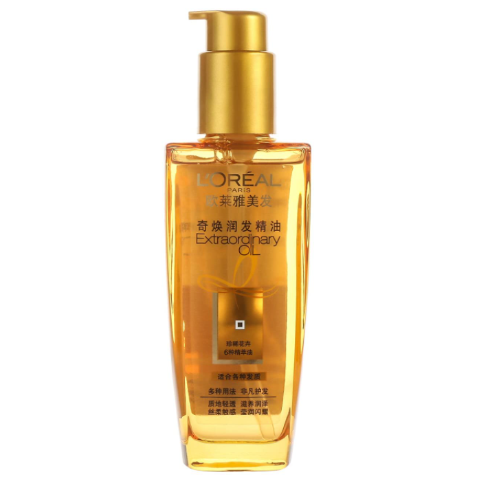 L'OREAL PARIS 奇焕润发精油 小金瓶 100ml 43.9元