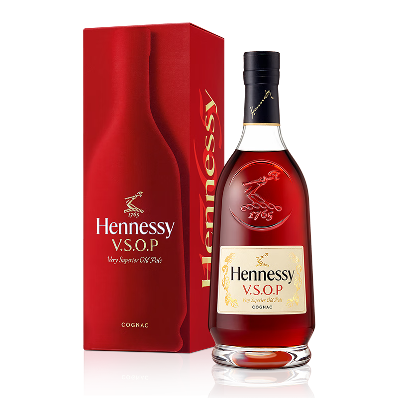 京东百亿补贴、plus会员:轩尼诗（Hennessy） VSOP 干邑白兰地 法国进口洋酒 700m