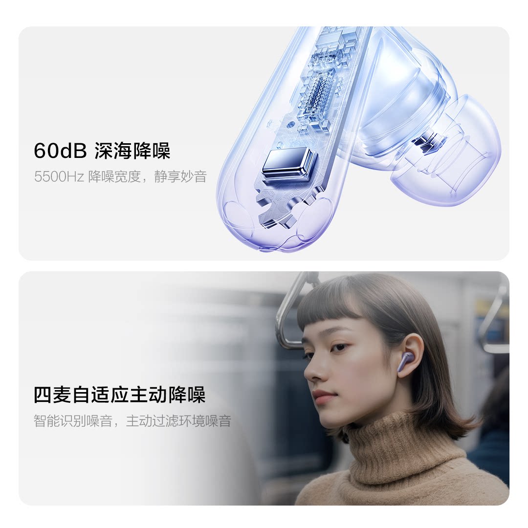 vivo TWS 5入耳式蓝牙耳机 283.9元 - 线报酷