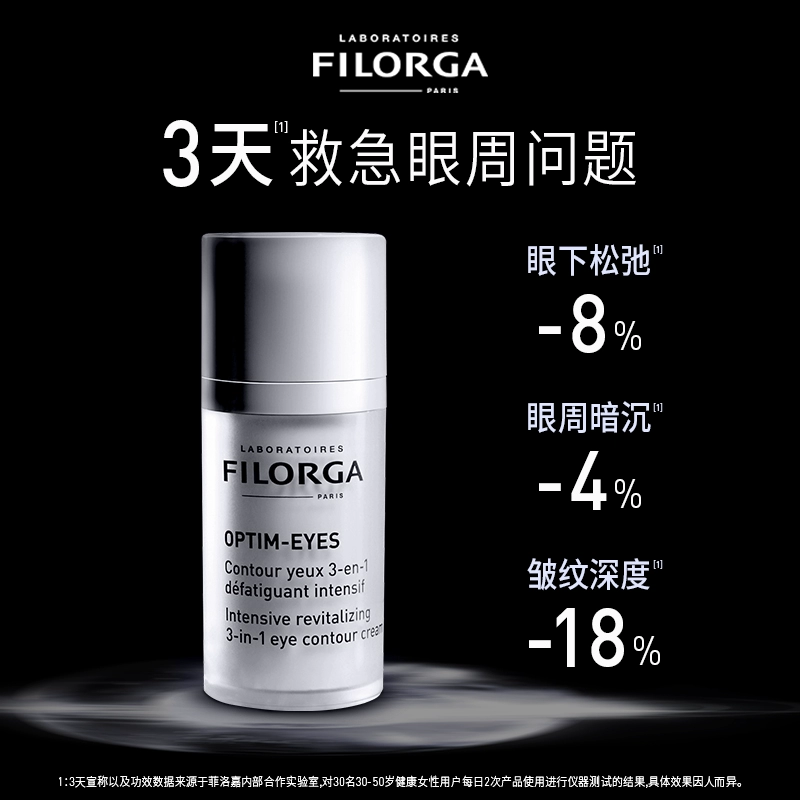 正装390 ≈1正装量 菲洛嘉360眼霜12ml 券后49.9元