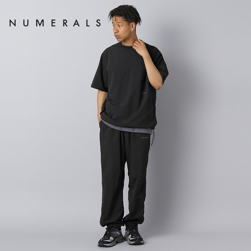 niko and ... NUMERALS T恤男2024夏季新款时尚纯色简约宽松日系通勤上衣104628 284.05