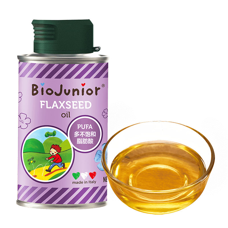 BioJunior 碧欧奇 亚麻籽油 意大利版 150ml*2件 69元（折合34.5元/件）