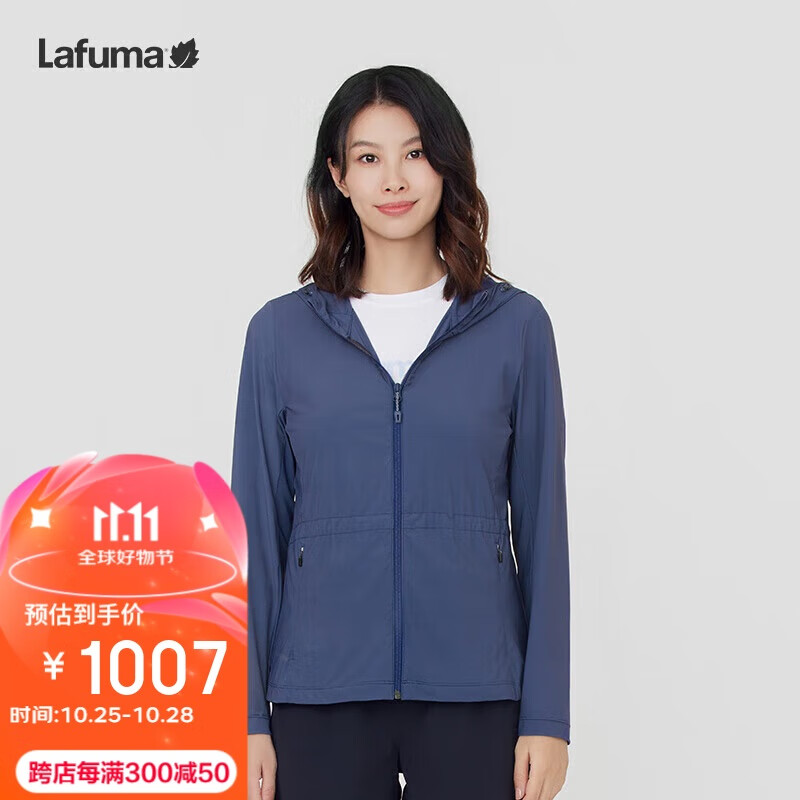 Lafuma 乐飞叶 户外防晒衣女 2024春夏UPF50+凉感运动风衣 LFJA4AT12 1006.5元