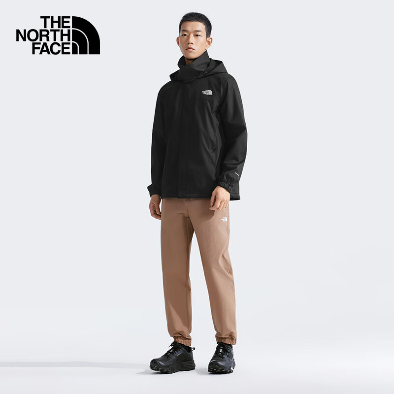 THE NORTH FACE 北面 冲锋衣男户外防水防风外套透气25春夏|8BA8 4H0/宇宙黑 998元