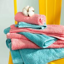 88vip：uchino内野 全棉炫彩浴巾面巾方巾三件套 37.9元包邮（需用券）