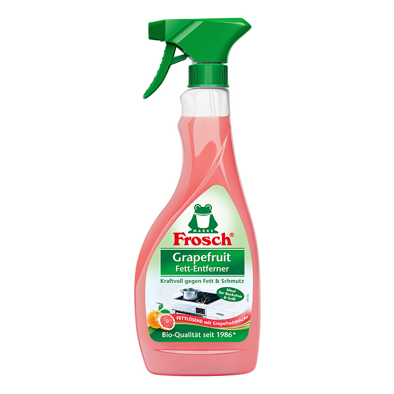 Frosch 福纳丝 西柚厨房重油污清洁喷剂 500ml 32.13元