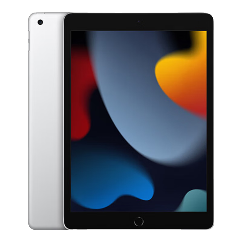 PLUS会员：Apple/苹果 iPad(第9代)10.2英寸平板电脑 2021年款(64GB WLAN版/MK2L3CH/A)银