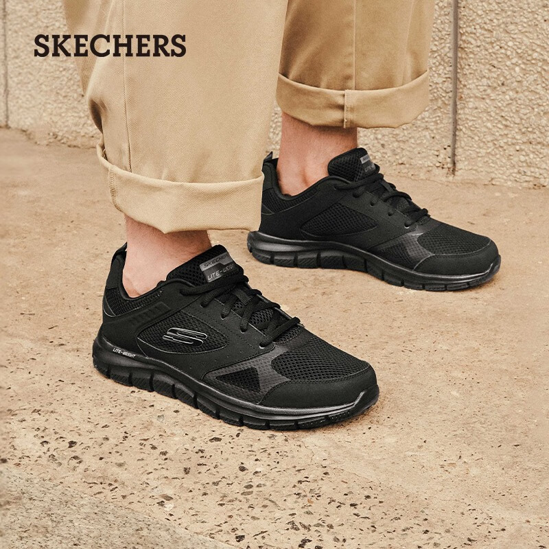 PLUS会员：SKECHERS 斯凯奇 男鞋夏季运动休闲鞋网面（尺码齐全） 232398 230.55元