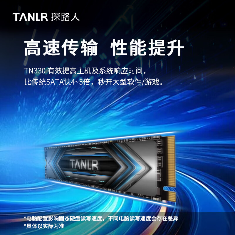 TANLR NVMe协议 SSD固态硬盘 512GB 444元 - 线报酷