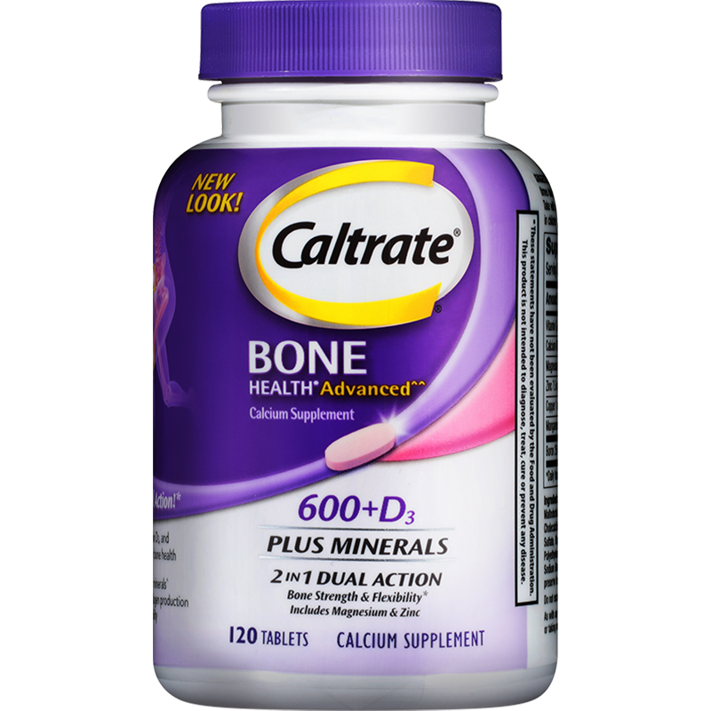 Caltrate 钙尔奇 惠氏 Caltrate 钙尔奇 韧骨小紫瓶 钙+维生素D3复合片120片 56.05元
