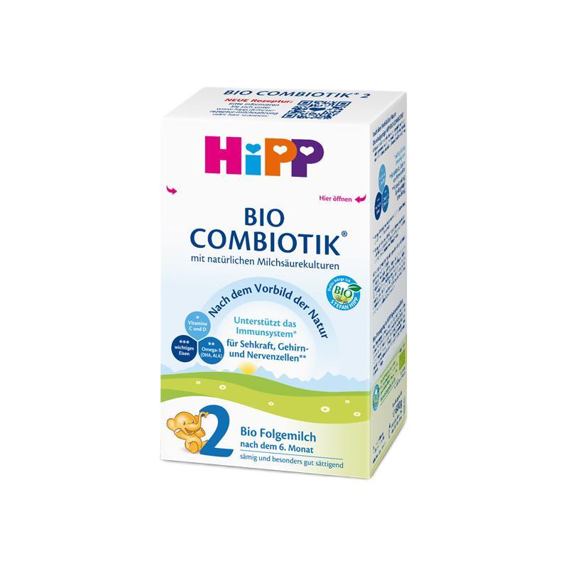 HiPP 喜宝 BIO Combiotik系列 较大婴儿奶粉 德版 2段 600g 138.6元