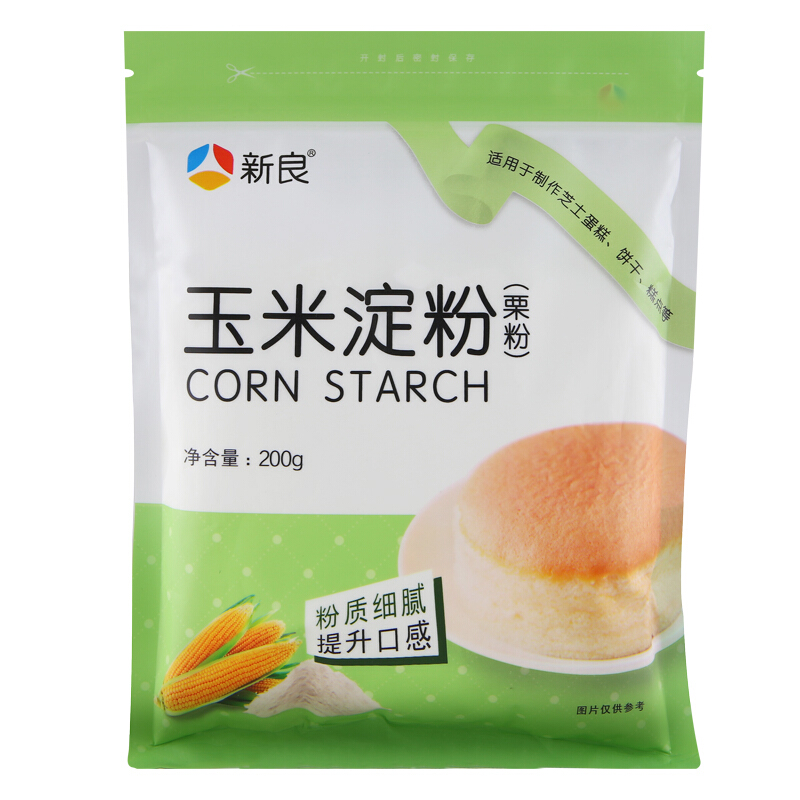 88VIP：新良 食用玉米淀粉 200g 烘焙原料 3.04元