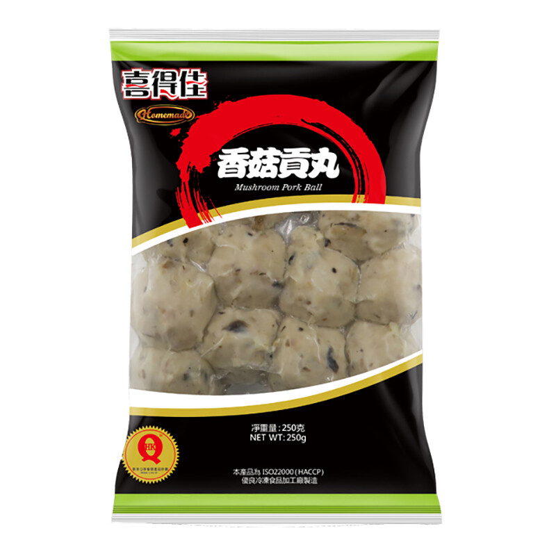 喜得佳 香菇贡丸 250g 15.96元