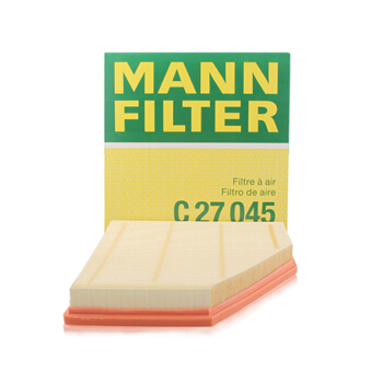 曼牌滤清器 曼牌（MANNFILTER）空气滤清器空气滤芯空滤C27045宝马320/330i GT/1系4