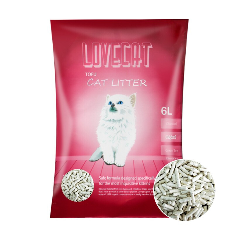 LOVECAT 爱宠爱猫 豆腐猫砂 2.8kg 原味 19.9元