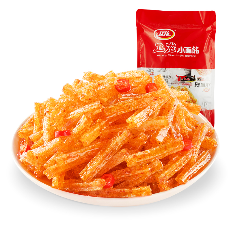 卫龙 小面筋 香辣味 280g 9.9元（需用券）