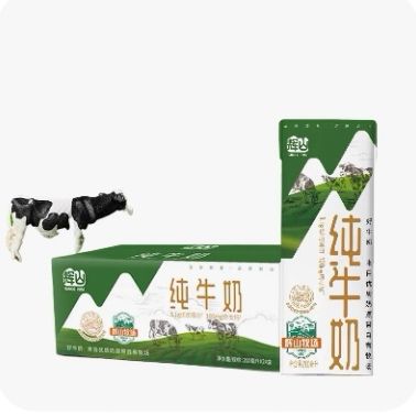 辉山 全脂纯牛奶 200mlx24盒 25.5元