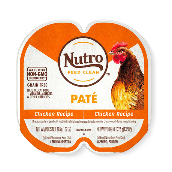 Nutro 美士 进口猫罐头一分为二餐盒湿粮鸡肉鲜肉配方主食罐75g*12 90.58元（需