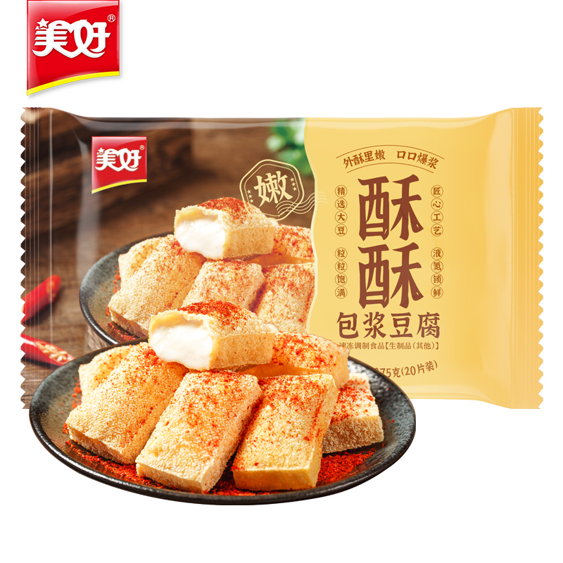 美好 包浆豆腐 275g ￥10.9