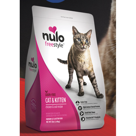 Nulo 自由天性 成长系列全价猫粮 鸡肉&鳕鱼 5.44kg 247元（需用券）