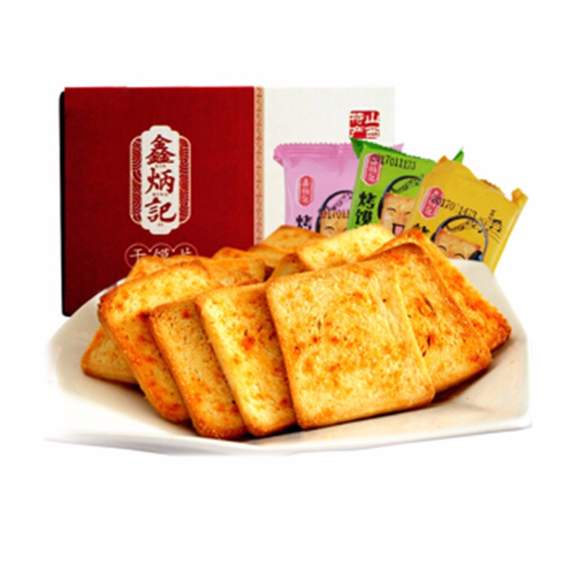 鑫炳记 山西特产 烤馍片 麻辣味 1000g 14.8元（需用券）