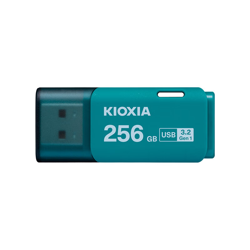 概率券：KIOXIA 铠侠 隼闪系列 TransMemory U301 USB 3.2 U盘 蓝色 256GB USB-A 88.6元