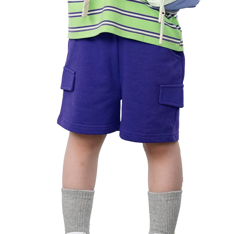 TEDDY ISLAND 泰迪爱兰 夏季儿童裤子 紫色 90 12.8元（需用券）