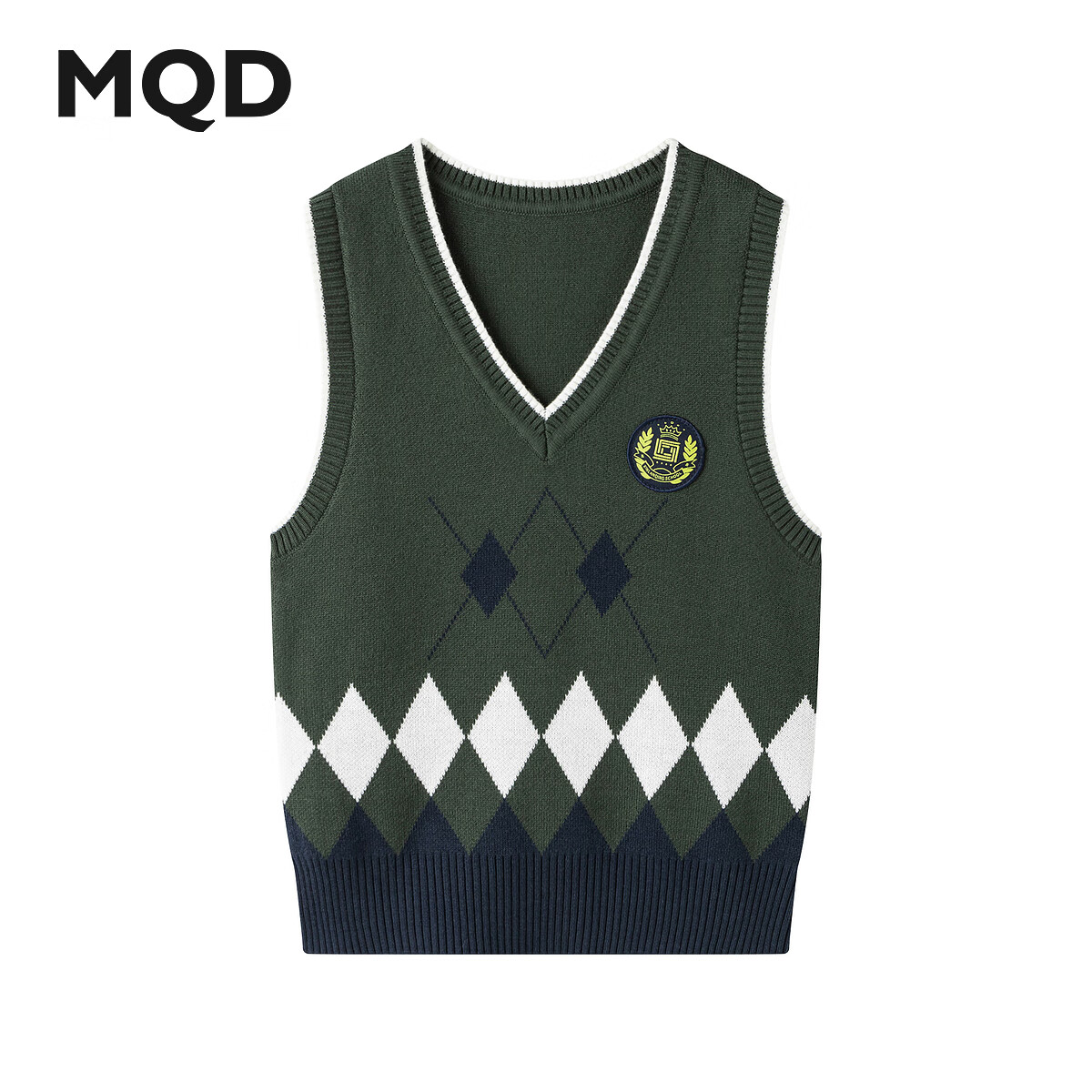 马骑顿 男女款长袖线衫秋冬款儿童针织衫毛衣 蓝绿 130 39元（需用券）