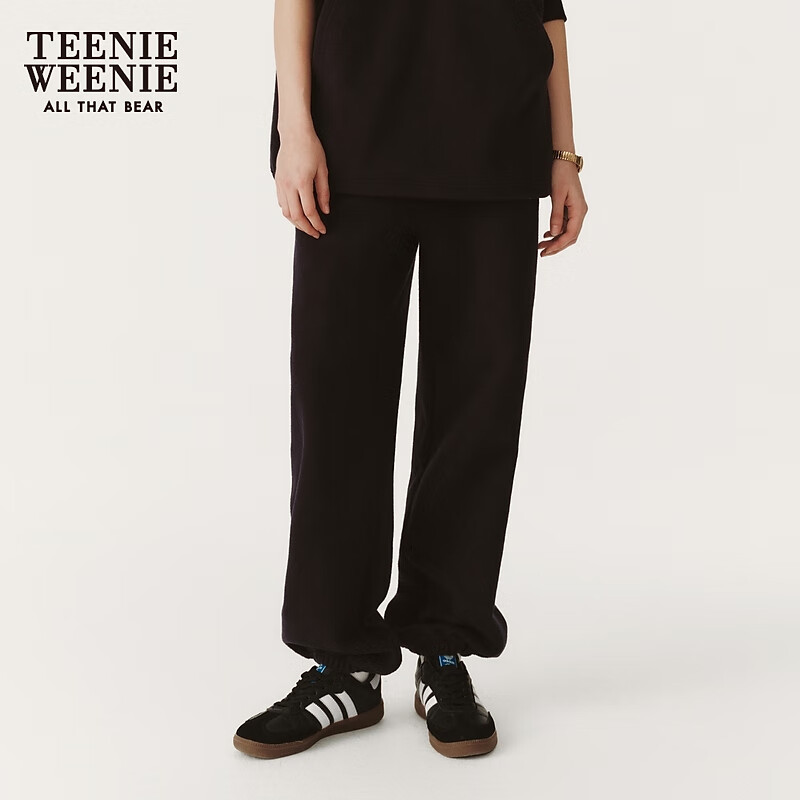 TEENIE WEENIE 小熊 女士摇粒绒收脚休闲裤 158元