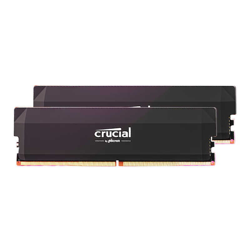 Crucial 英睿达 Pro系列 DDR5 6000MHz 台式机内存条 32GB（16GB×2） 819元（需用券，晒单返50元E卡后）