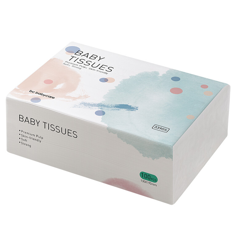 babycare 婴儿纸面巾 S码 100抽 4.8元