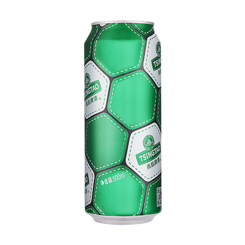TSINGTAO 青岛啤酒 经典10度 足球罐 500mL 12罐*2件 89元包邮（双重优惠，合44.5元/件）