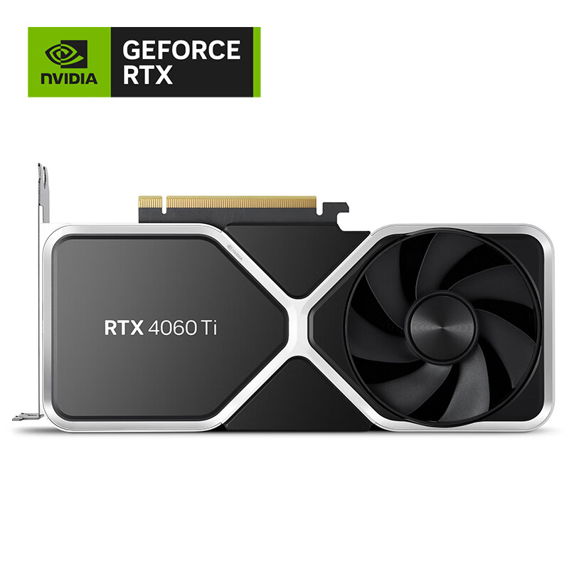 NVIDIA 英伟达 GeForce RTX 4060Ti 公版 显卡 3199元