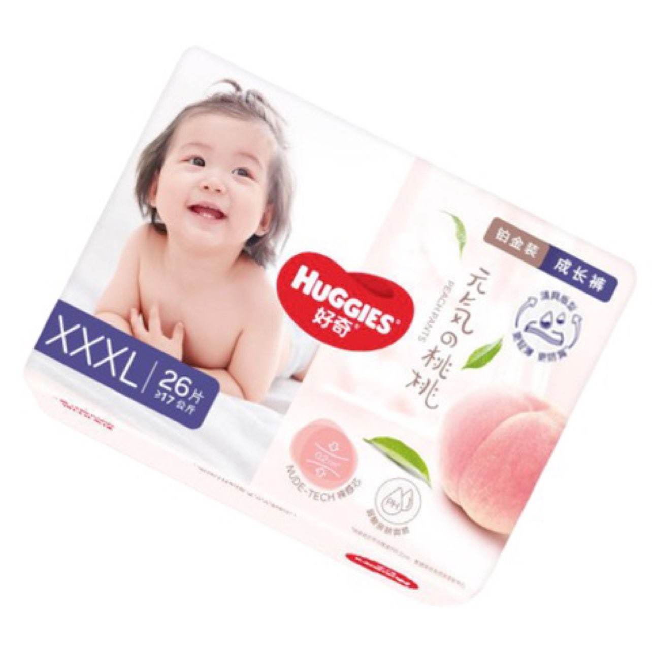 再降价、PLUS会员：HUGGIES 好奇 铂金装系列 拉拉裤 XXXL26片*6件 285.52元（合47.5