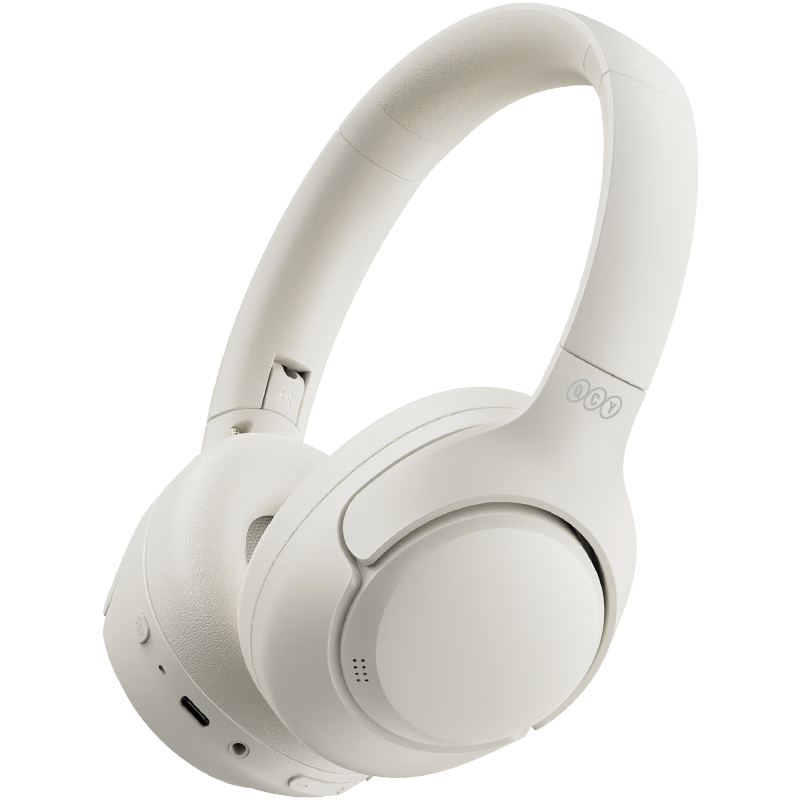 PLUS会员：QCY H3 主动降噪 头戴蓝牙耳机 白色 173.06元包邮