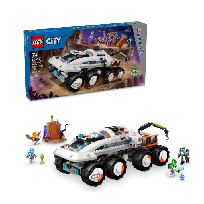 LEGO 乐高 积木60432太空起重机7岁+男孩儿童玩具新年礼物上新 363.65元（需用