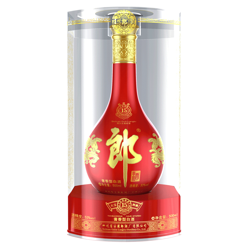 puls会员：郎酒 红花郎十五 酱香53度 500mL*1瓶 393.81元（需领券）