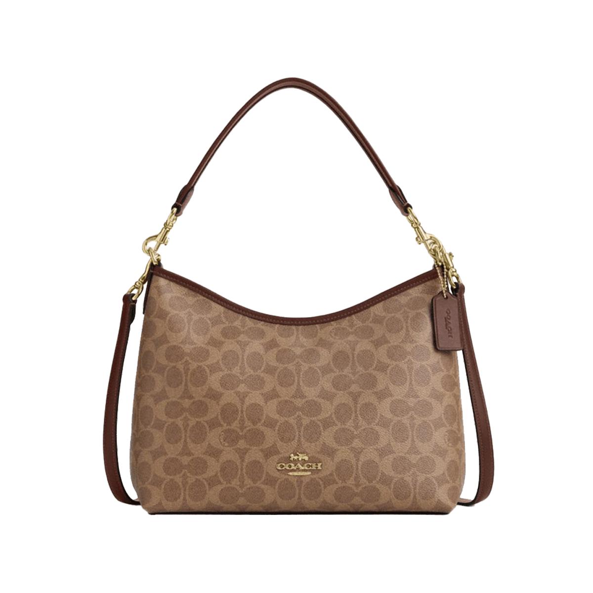 COACH 女包LAUREL HOBO流浪包 棕CV975 2249元（需用券）