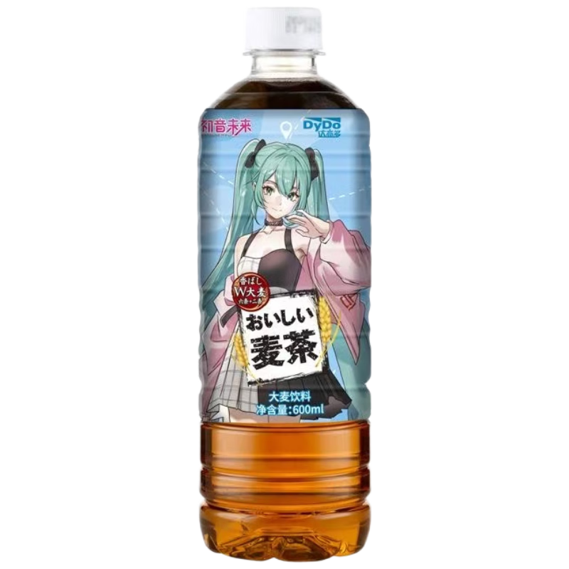 达亦多 初音未来联名大麦茶 0糖0脂 600ml*15瓶 26年6月到期 24.9元