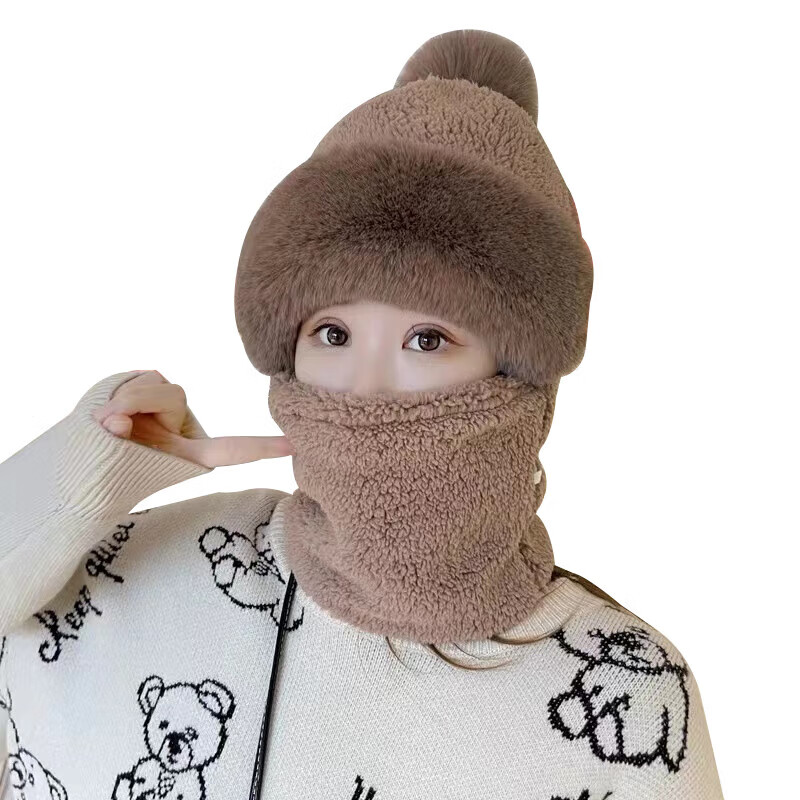 防风围脖保暖帽 1套 3.9元(需领券)